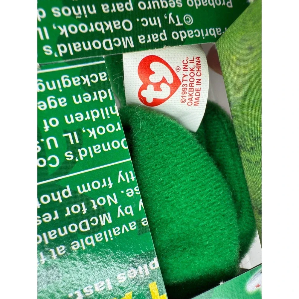 McDonald's TY Beanie Baby‎ international 1999 misprint 1993 oak brook set of 4